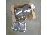 Box of Stainless Steel Cookware