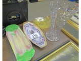 Depression Glass & Crystal Pieces