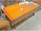 Drop Leaf Pine Coffee Table