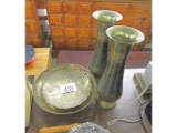 Brass Bowls & Vases