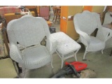 2 Wicker Chairs & Table