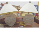 Carved Camel Lamps