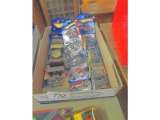 Box of Hot Wheels Cars