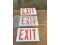 3 New Exit Signs
