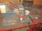 Assorted Part Socket Sets, Hinges, Hacksaw, Etc.