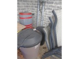 Patio Chairs, Garbage Bins and Triple Mix
