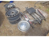 Tire Rims and Rowing Unit