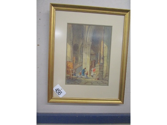 Signed Watercolour TE Francis