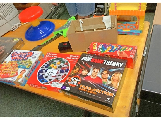 Assorted Games and Toys