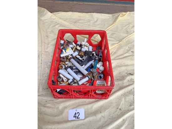 Box of PEX Fittings, Etc.