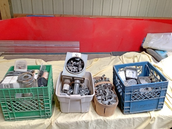 4 Containers of Electrical Supplies