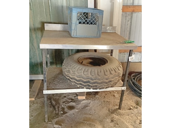 Stainless Steel Table and Tire