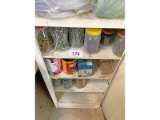 Cabinet with Assorted Fasteners