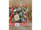 Container of Caster Wheels