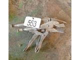 3 Pairs Locking Pliers