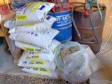 7 Bags of Floor Dry and Paper Towels