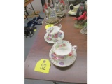2 Royal Albert Cups and Saucers