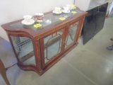 Lighted Hall China Cabinet