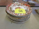 Pile of Antique Plates