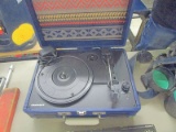 Record Player, Crosley, Runs on Battery or Electricity