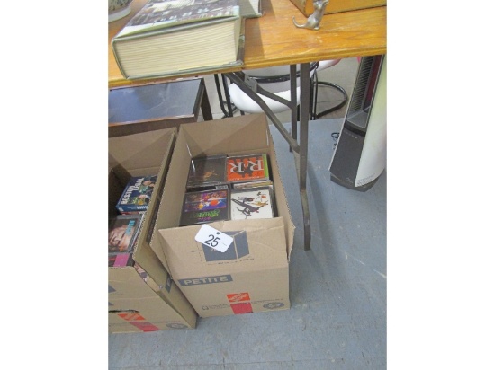 Box of CDs