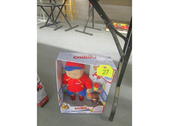 New Caillou Doll