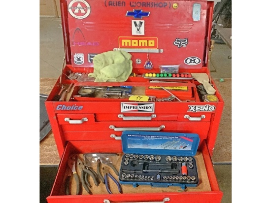 6 Drawer Toolbox & Contents