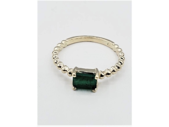 New Natural Emerald Ring