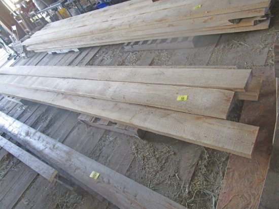 9 - 2"x8"x16' Rough Cut Ash Planks