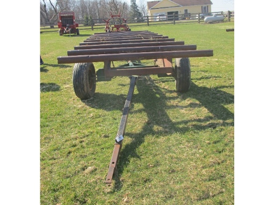 24' Round Bale Wagon