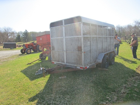 12'x6' Bumper Pull Livestock Trailer