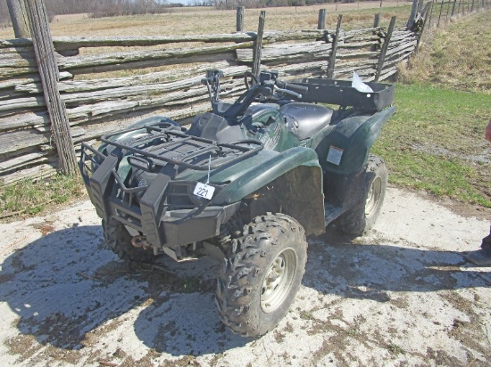 2007 Yamaha Grizzly 700FI ATV