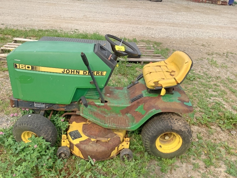 John Deere 160 Lawn Tractor Proxibid