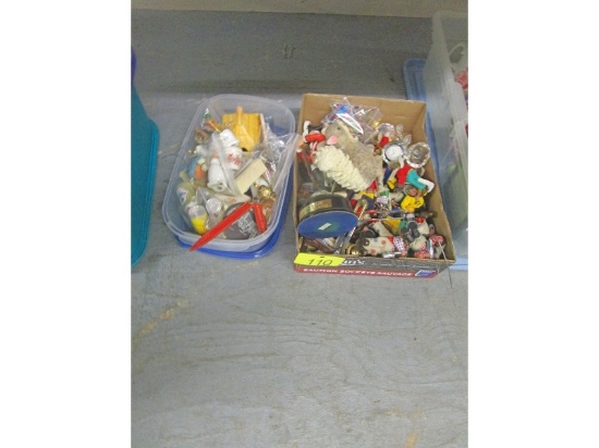 2 Boxes of Figurines