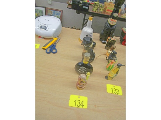 Row of Collector Bottles