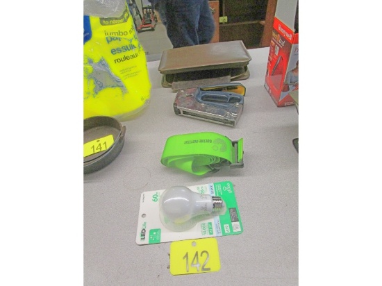 Light Bulb, Staple Gun, Etc.
