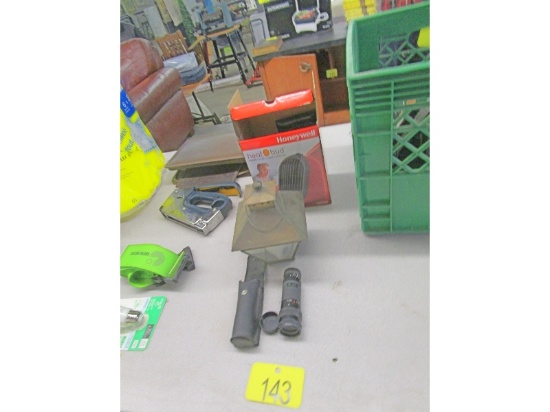 Binoculars, Heater, Etc.