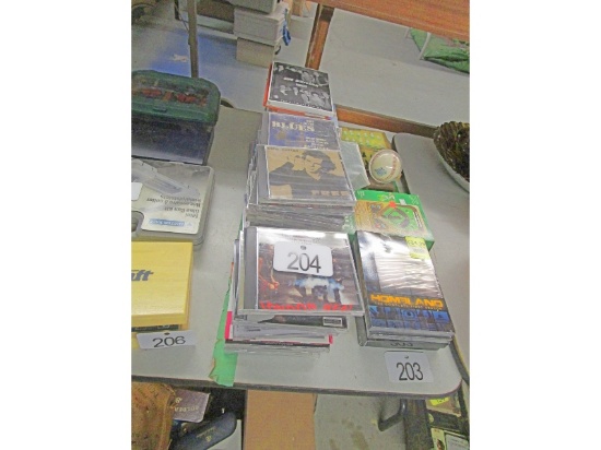 Row of CDs