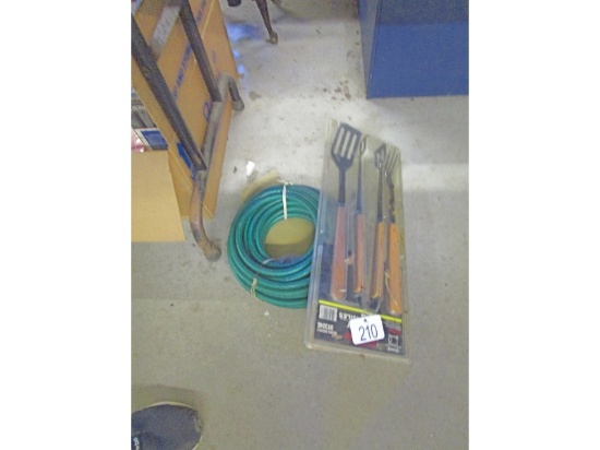 BBQ Set & Garden Hose