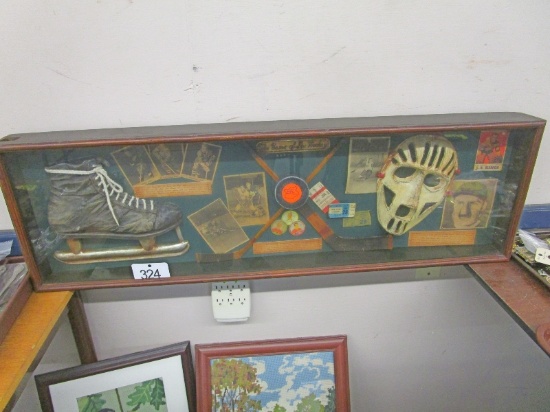 The Game of Hockey Shadow Box