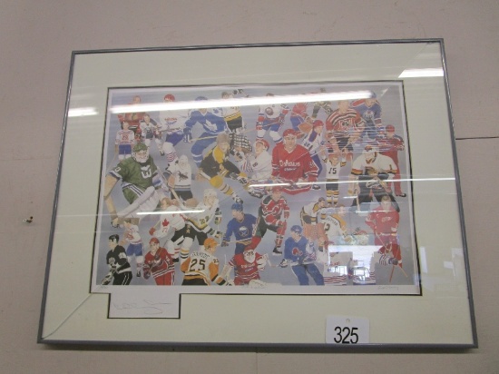 Signed Hockey In General Print