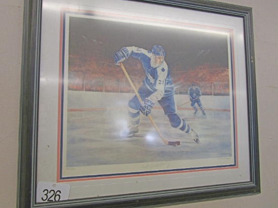 Signed Borje Salming Print