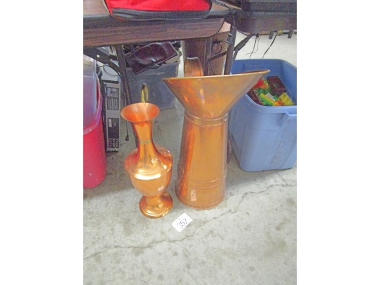 2 Copper Jugs