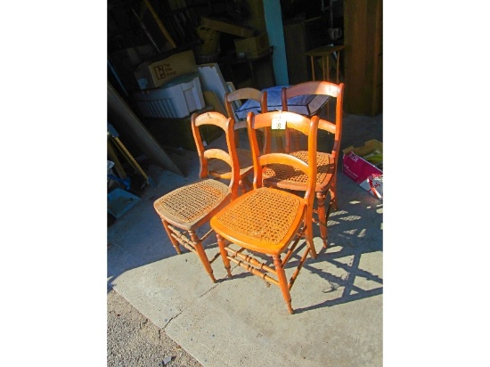 Cane Bottom Chairs