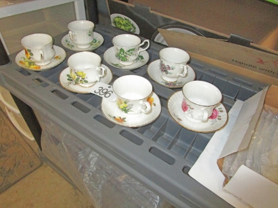7 Cups & Saucers