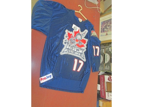 Signed Toronto Rock Jersey