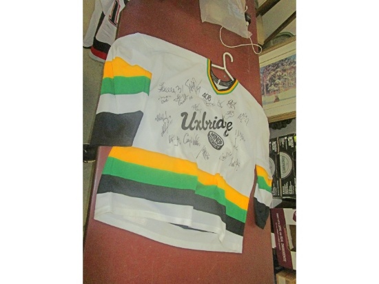 Signed Uxbridge Hockey Jersey