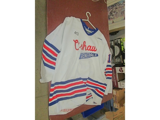 Signed Oshawa Generals Jersey