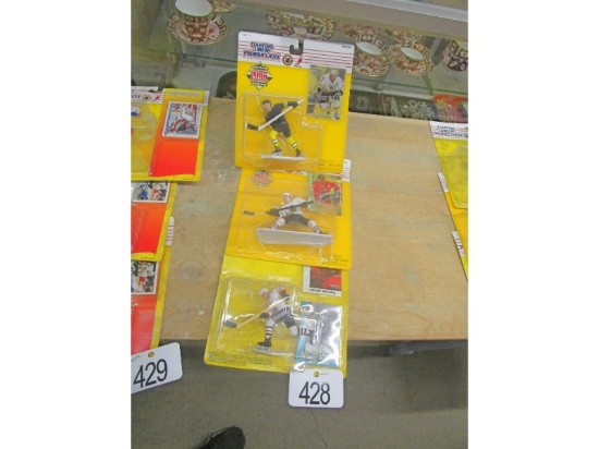 3 Starting Lineup Hockey Figures