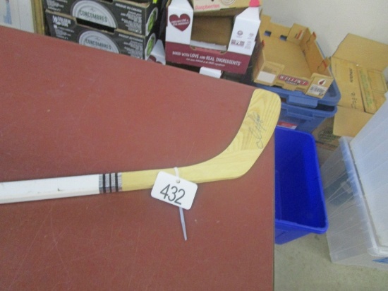 Signed Hockey Stick